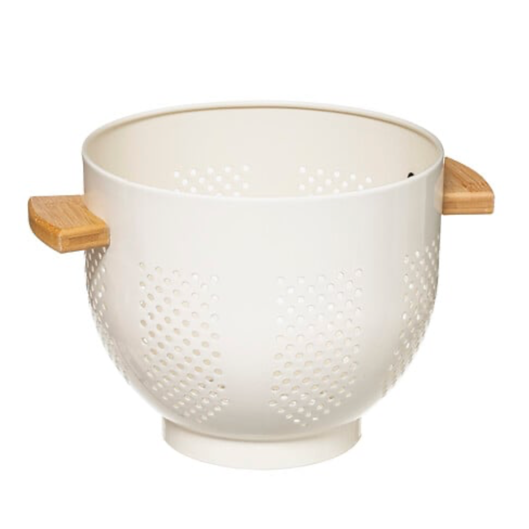 Strecurătoare Alba metal 4,5L mânere lemn