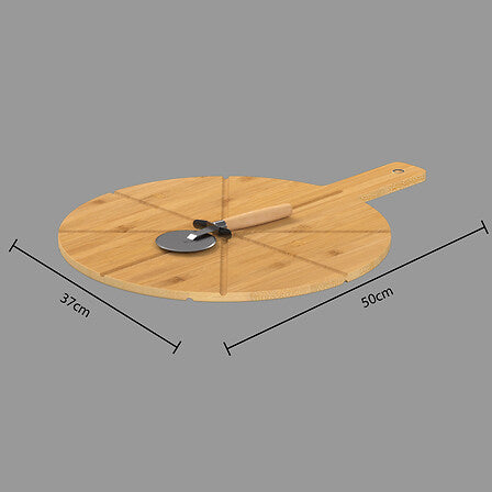 Plansa de taiat Pizza Bambus