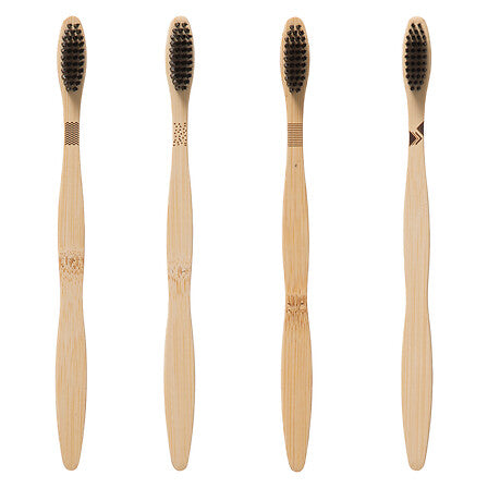 Set x4 periute bambus