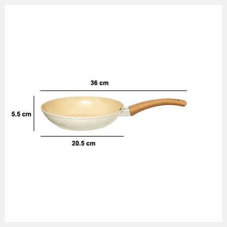 Tigaie 20 cm bej