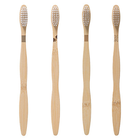 Set x4 periute bambus