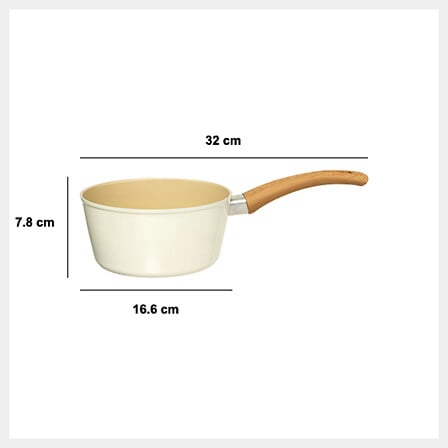 Cratita 16cm bej