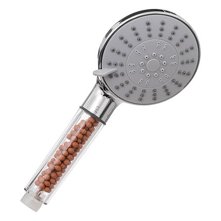 Cap de dus cu bilute de argila filtranta