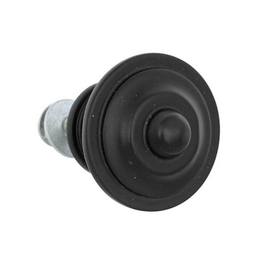 Set x2 manere mobila negre metal