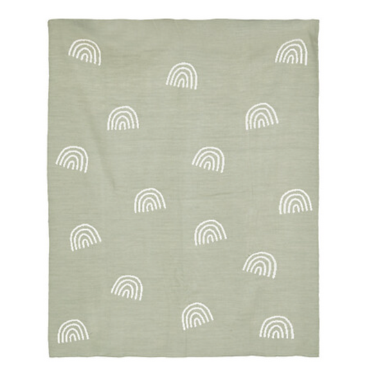 Paturica Bebe extra fina verde 100x80cm