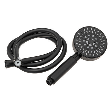 Cap de dus negru + furtun