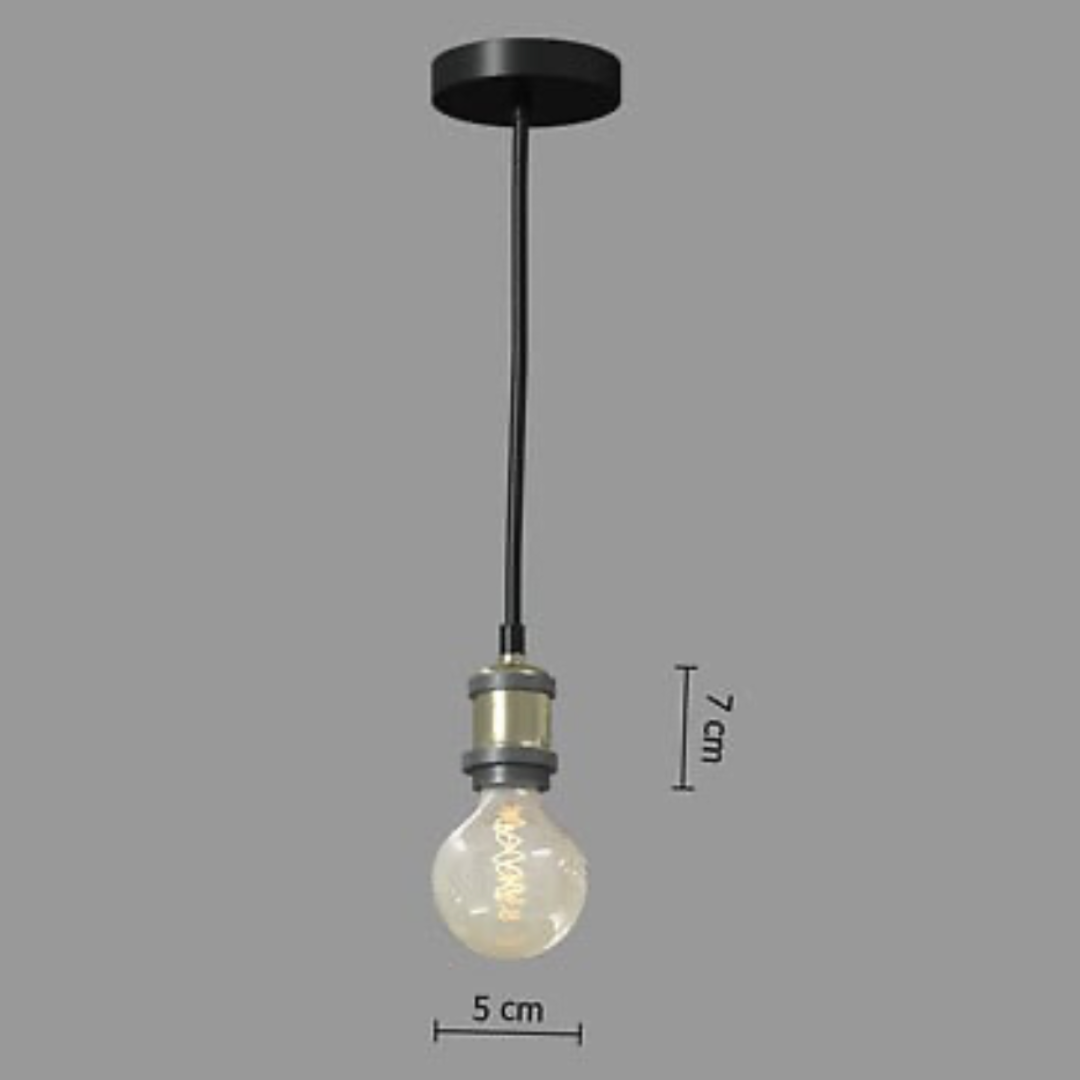 Lustra aurie metal