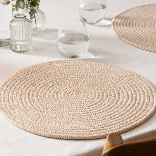 Set de masa bej 38cm diametru Natur