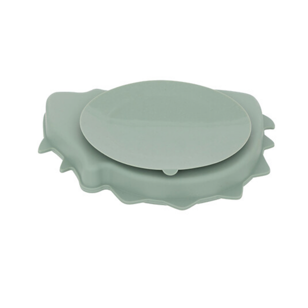 Set tacamuri silicon Dino verde