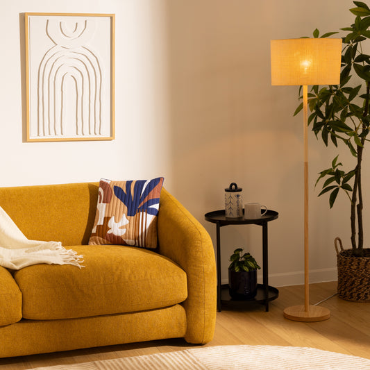 Lampadar picior Lemn 149,5 cm