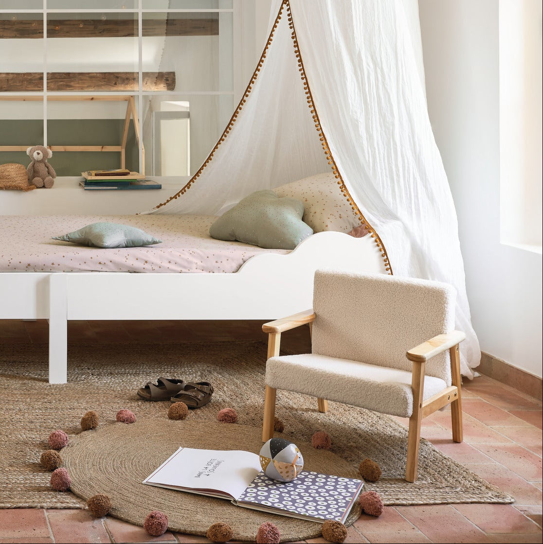 Fotoliu bucle copii Lemn